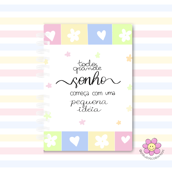 Planner Plantando Idéias, Colhendo Sonhos