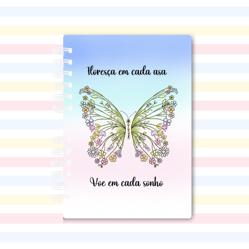 Caderno Borboleta